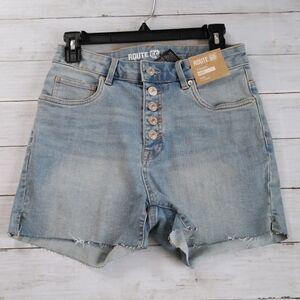 Women's Mid-Rise Denim Cut Off Shorts Size 10